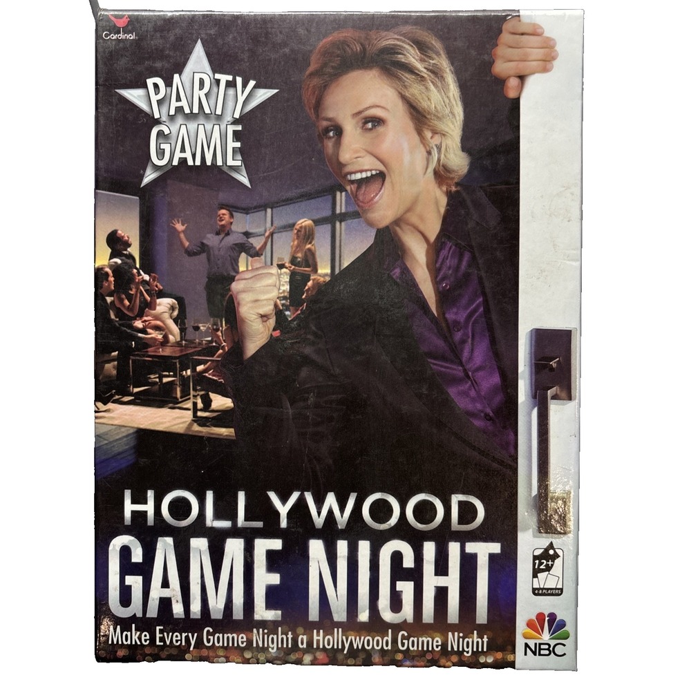 Hollywood Game Night Party Game by Cardinal COMPLETE